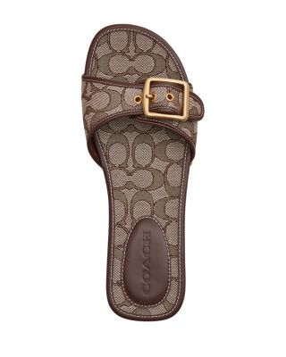 Women's Margot Signature Jacquard Wood Platform Sandals