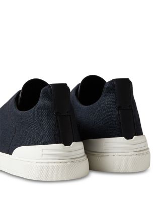 Men's Cotton Linen & Leather Triple Stitch™