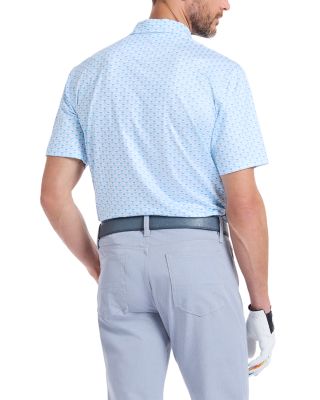 Links & Drinks Short Sleeve Knit Polo Shirt