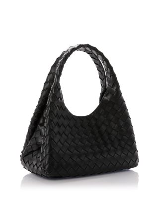 Campana Small Intrecciato Leather Shoulder Bag