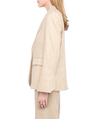 Vavy Tailleur Pinstripe Blazer