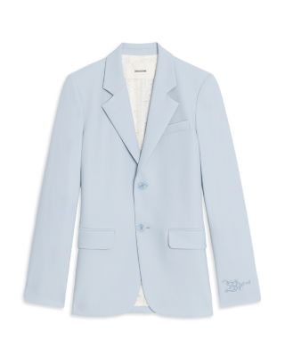 Vanille Notched Collar Blazer