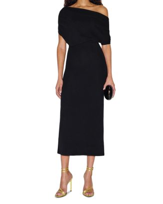 reformation ritz knit dress Iris - Black 250320