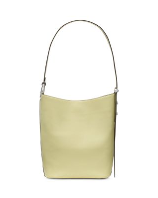 Halo Leather Bucket Bag