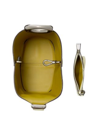 Halo Mini Leather Bucket Bag