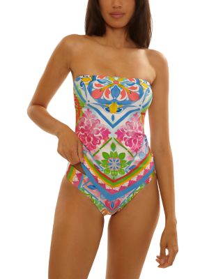 Mijas Casey Handkerchief Tankini Top