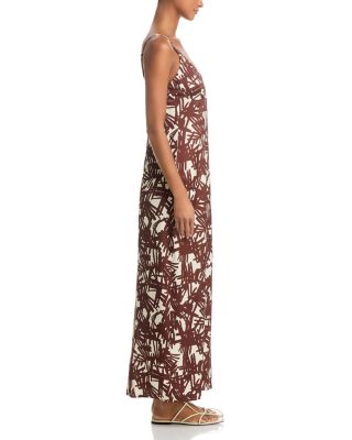 Aubrey Printed Maxi Slip Dress