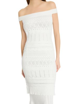 Maven Ruffle Midi Dress
