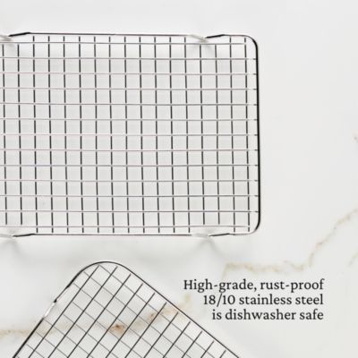 OvenBond&reg; Stainless Steel Quarter Sheet Rack