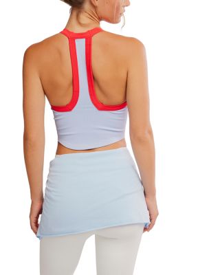 All Clear V Neck Colorblocked Top