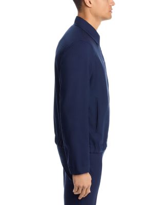 Wool Zip Blouson Jacket