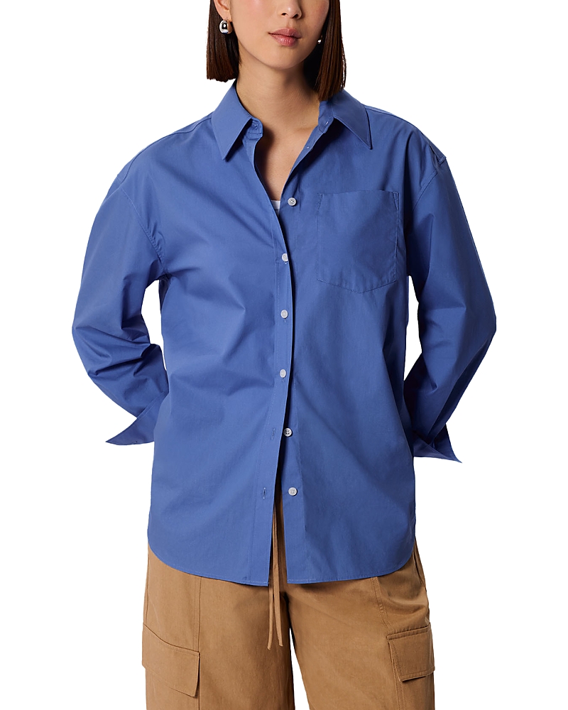 Whistles Oversized Cotton Poplin Shirt