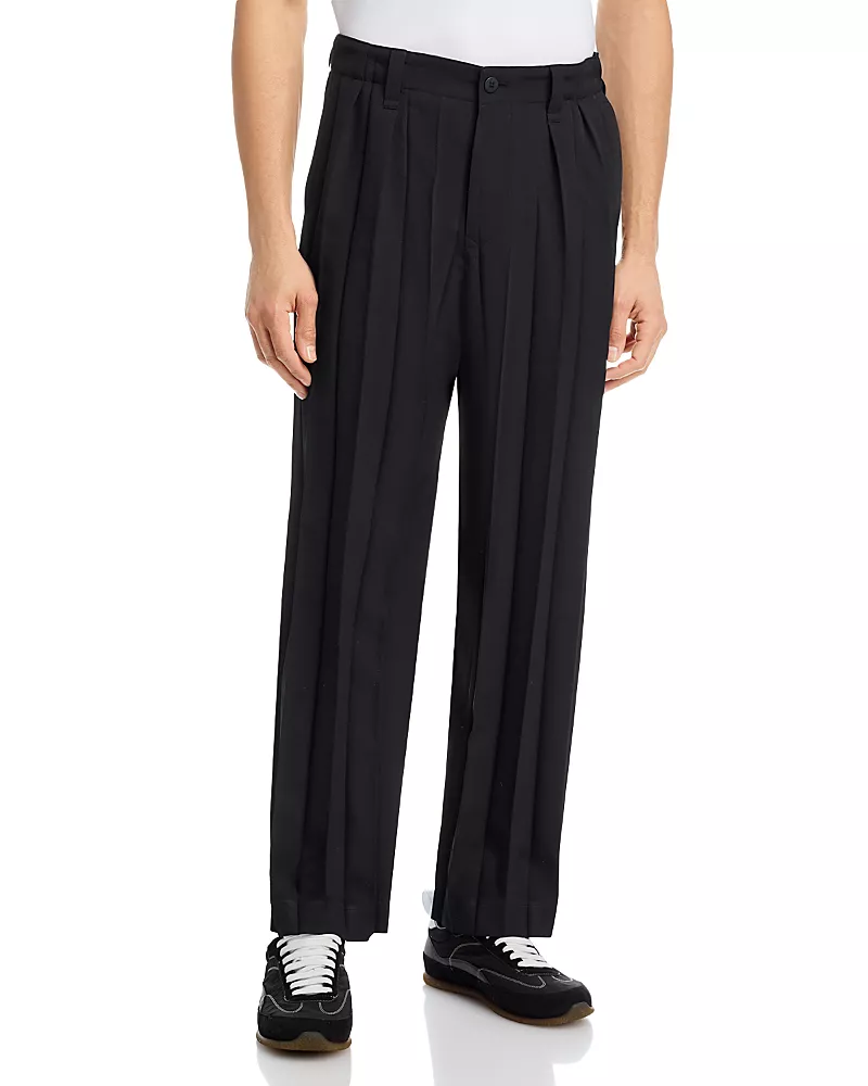 Homme PLISSE Issey Miyake Edge Ensemble Pants