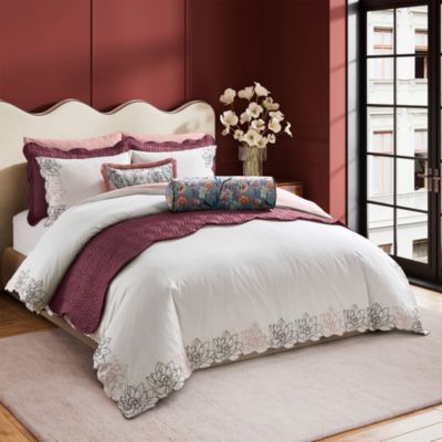 Magnolia Embroidery Bedding Set
