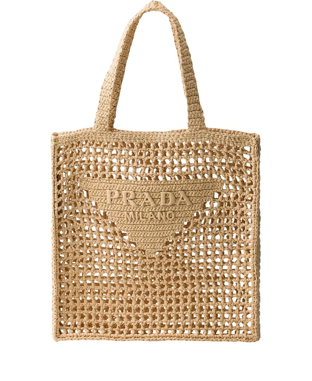 Prada Crochet Tote Bag