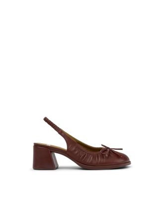  Women's Kora Leather Open Toe/ Slingback