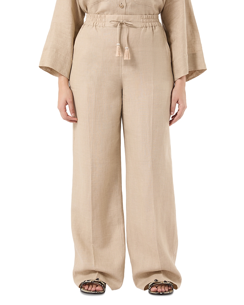 Marina Rinaldi Mrscomma Linen Pants