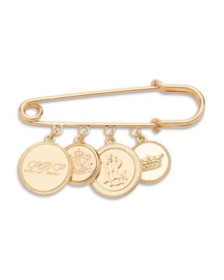 Logo Charm Box Pin