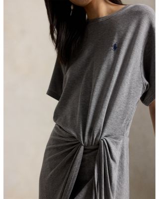 Twist Detail T-Shirt Dress