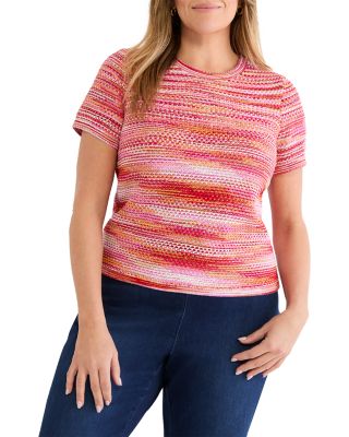 Spacedye Tuck Stitch Sweater