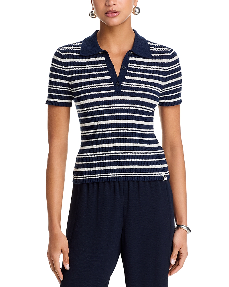 Simkhai Averie Knit Polo