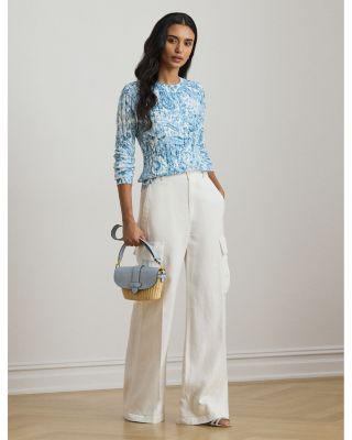 Paisley Cable Knit Sweater