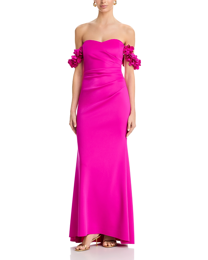 Eliza J Strapless Mermaid Gown