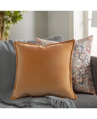  Cotton Velvet Lumbar Pillow