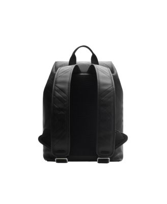 Embossed Check Backpack
