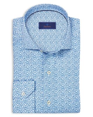 Micro Paisley Print Shirt