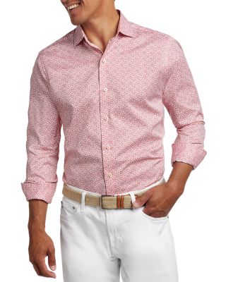 Micro Paisley Print Shirt