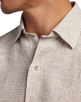 Linen Check Shirt