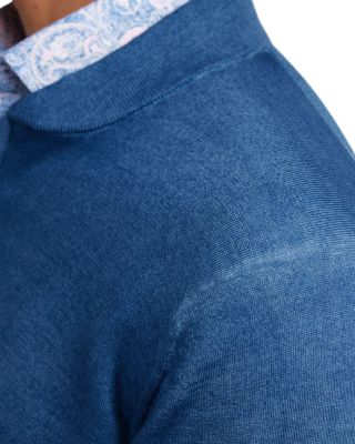 Skipper Merino Wool Blend Quarter Zip Sweater