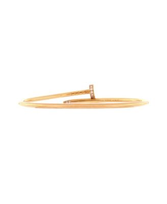 Small Juste un Clou Bracelet 18K Gold with Diamonds