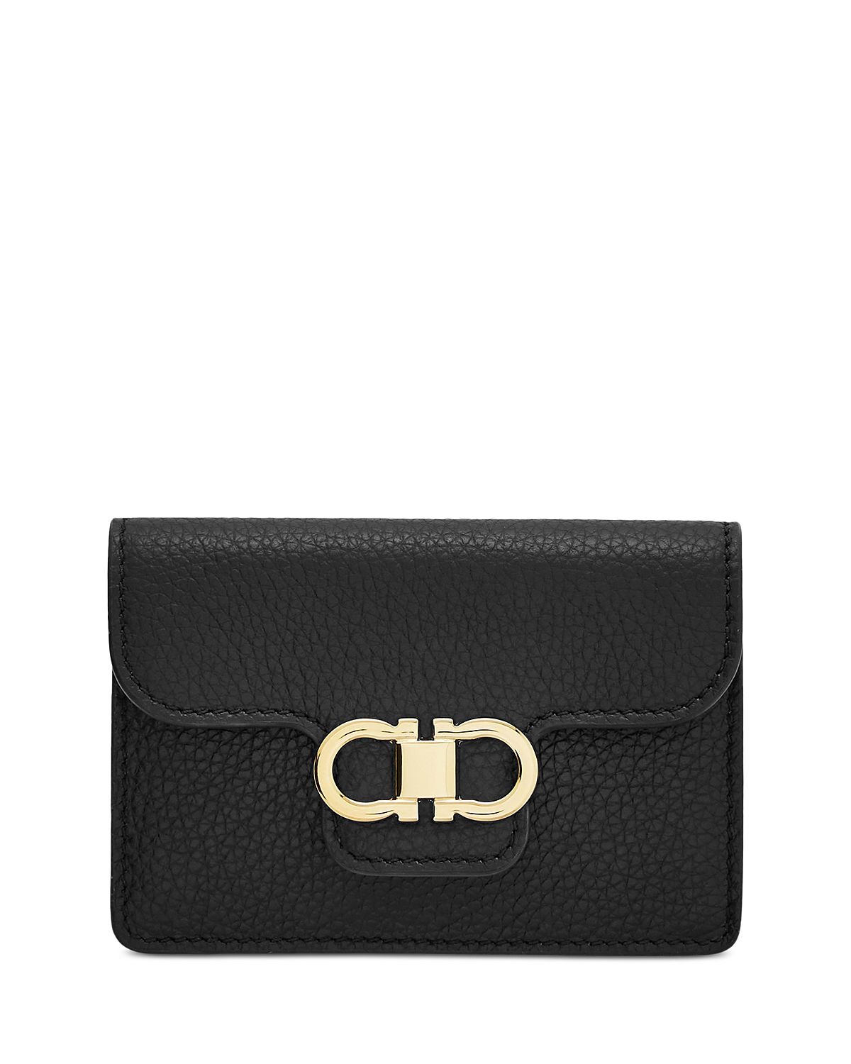 Ferragamo Gancini Leather Key Holder