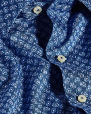 Neat Print Short Sleeve Shirt