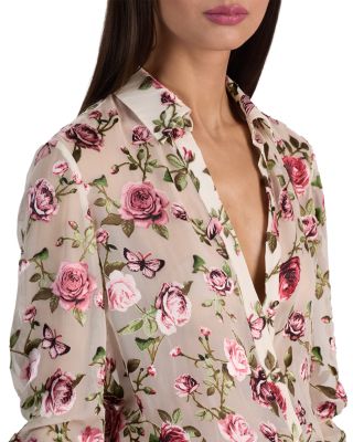 Eloise Semi Sheer Blouse