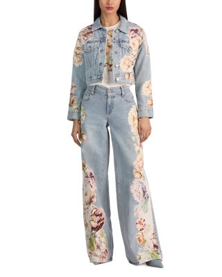 Amazing Low Rise Baggy Jeans in Silver Light Wash