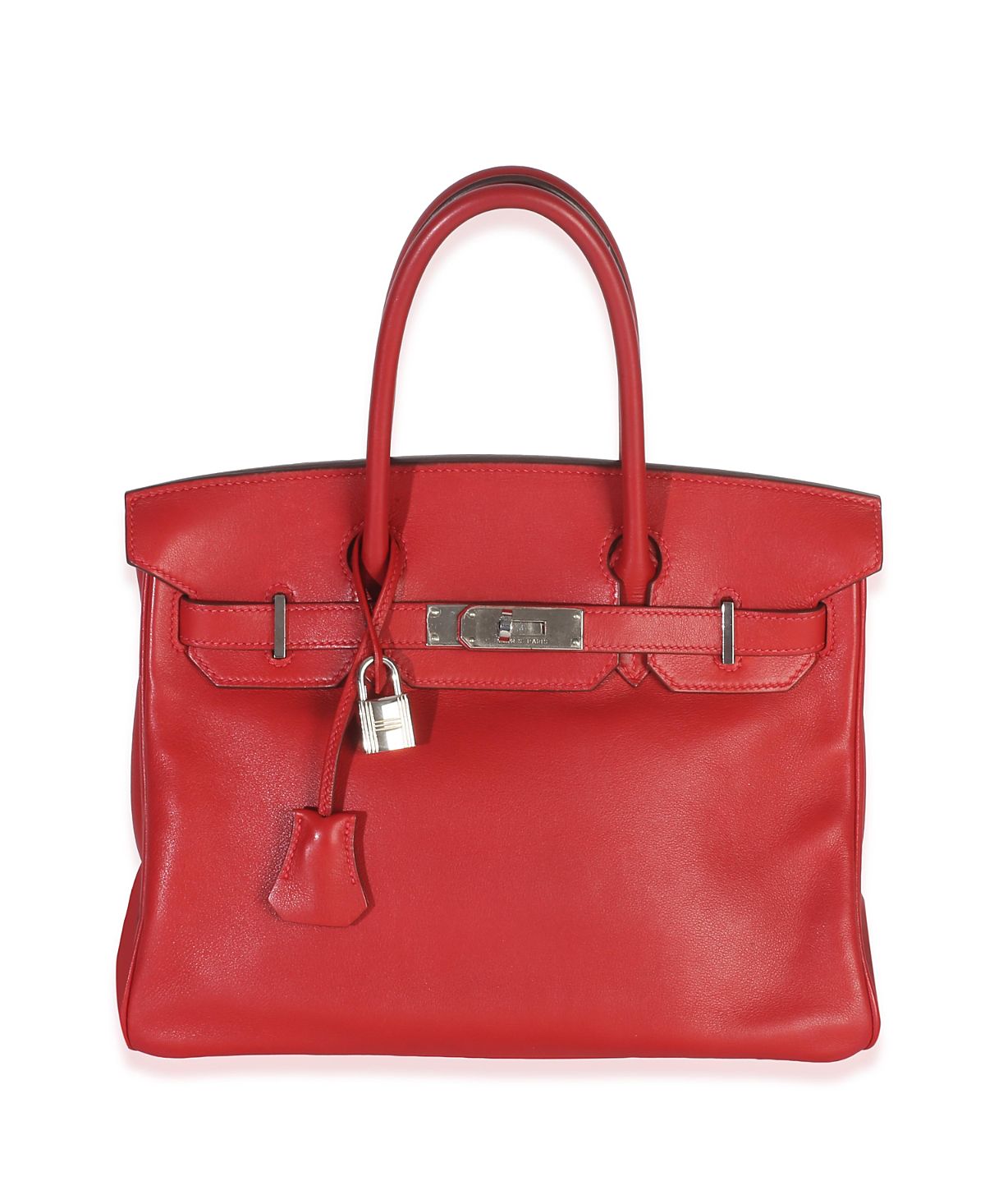 Pre-Owned HERMES Birkin 30 Leather Handbag