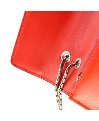 Medium Serpenti Forever Square Shoulder Bag Plisse Leather