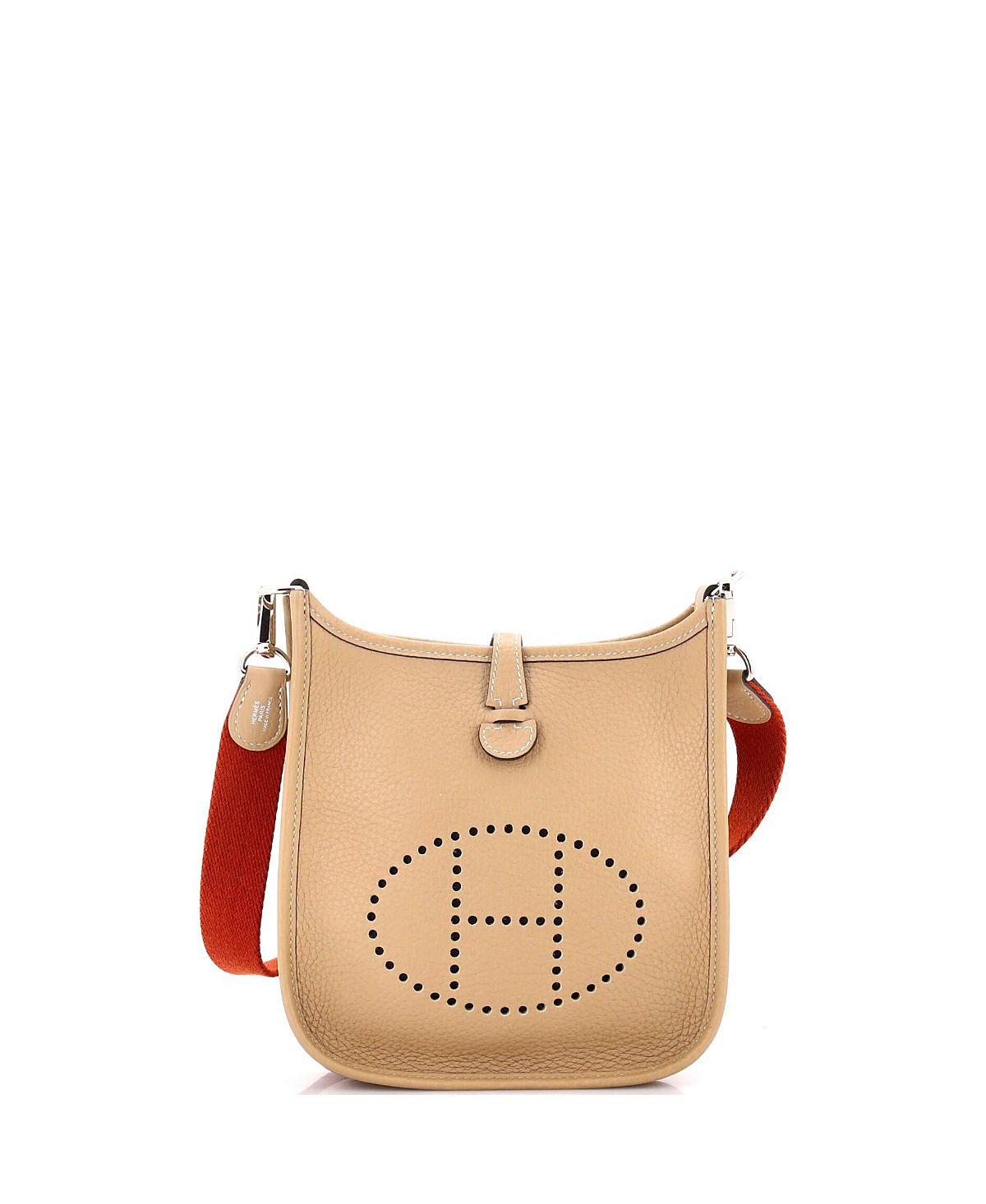Pre-Owned HERMES Tpm Evelyne Bag Gen Iii Clemence