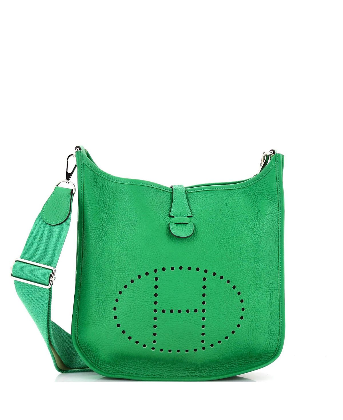 Pre-Owned HERMES Pm Evelyne Bag Gen Iii Clemence