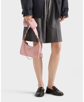 Re-Edition 2005 Re-Nylon Bag with Saffiano Mini Bag