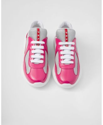  Women's America's Cup Biker Fabric Sneakers