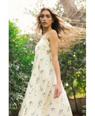 Ennis Satin Harper Maxi Dress