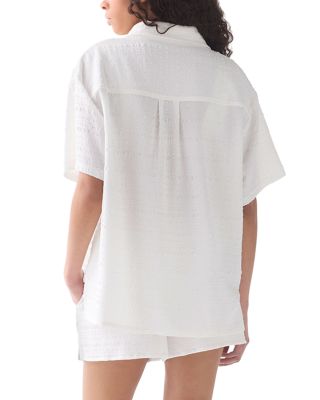 Short Sleeve Cover Up Shirt