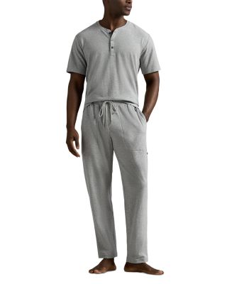 Feather Weight Mesh Short Sleeve Henley