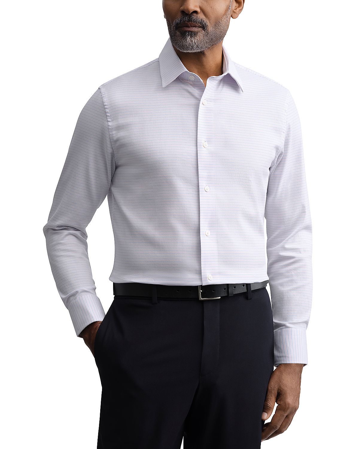 The Men's Store at Bloomingdale's Slim Fit Stretch Dress Shirt - Exclusive