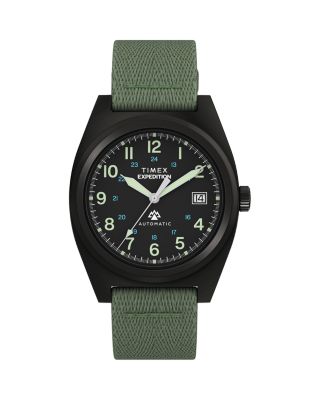 Expedition&reg; Capstone Automatic Fabric Strap Watch, 39mm