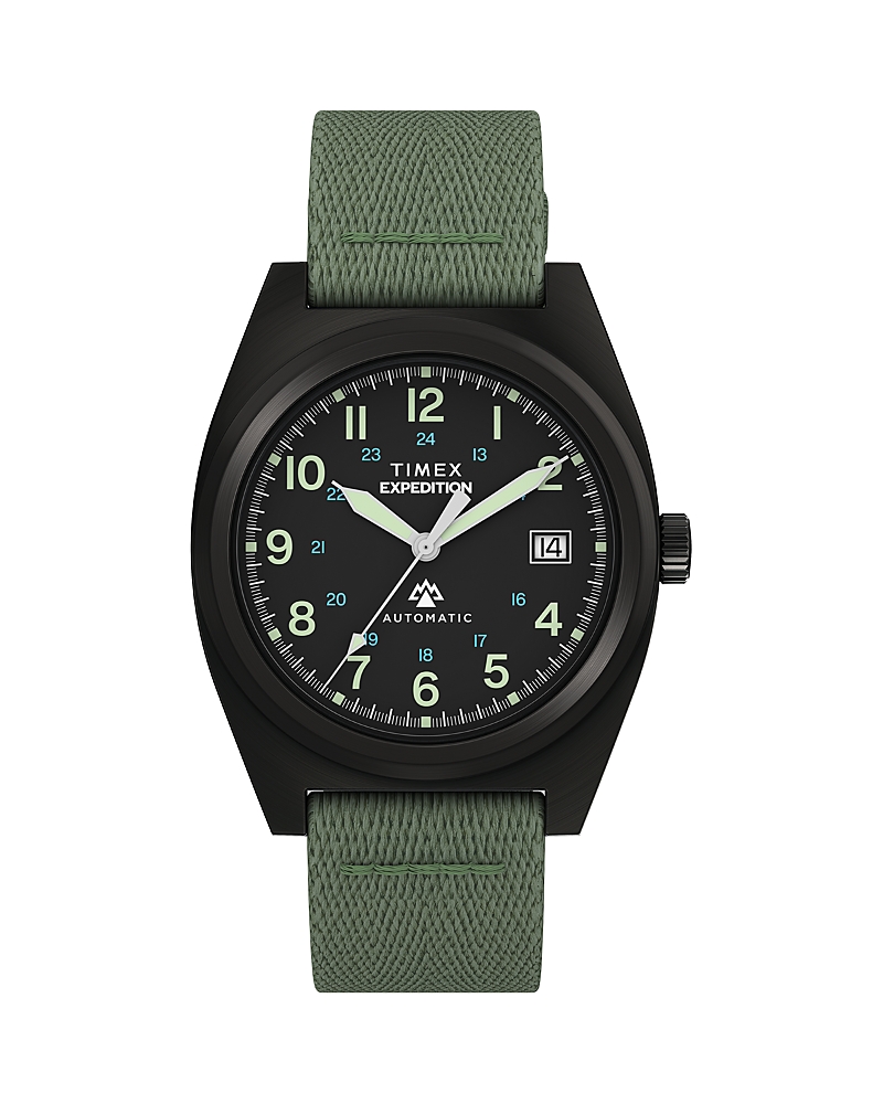 Timex Expedition Capstone Automatic Fabric Strap Watch, 39mm